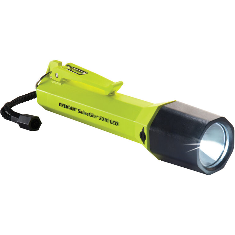 Pelican SabreLite 2020 Recoil LED Flashlight - 3 C Cell, Lifetime Guarantee, Smoke-Cutting Beam