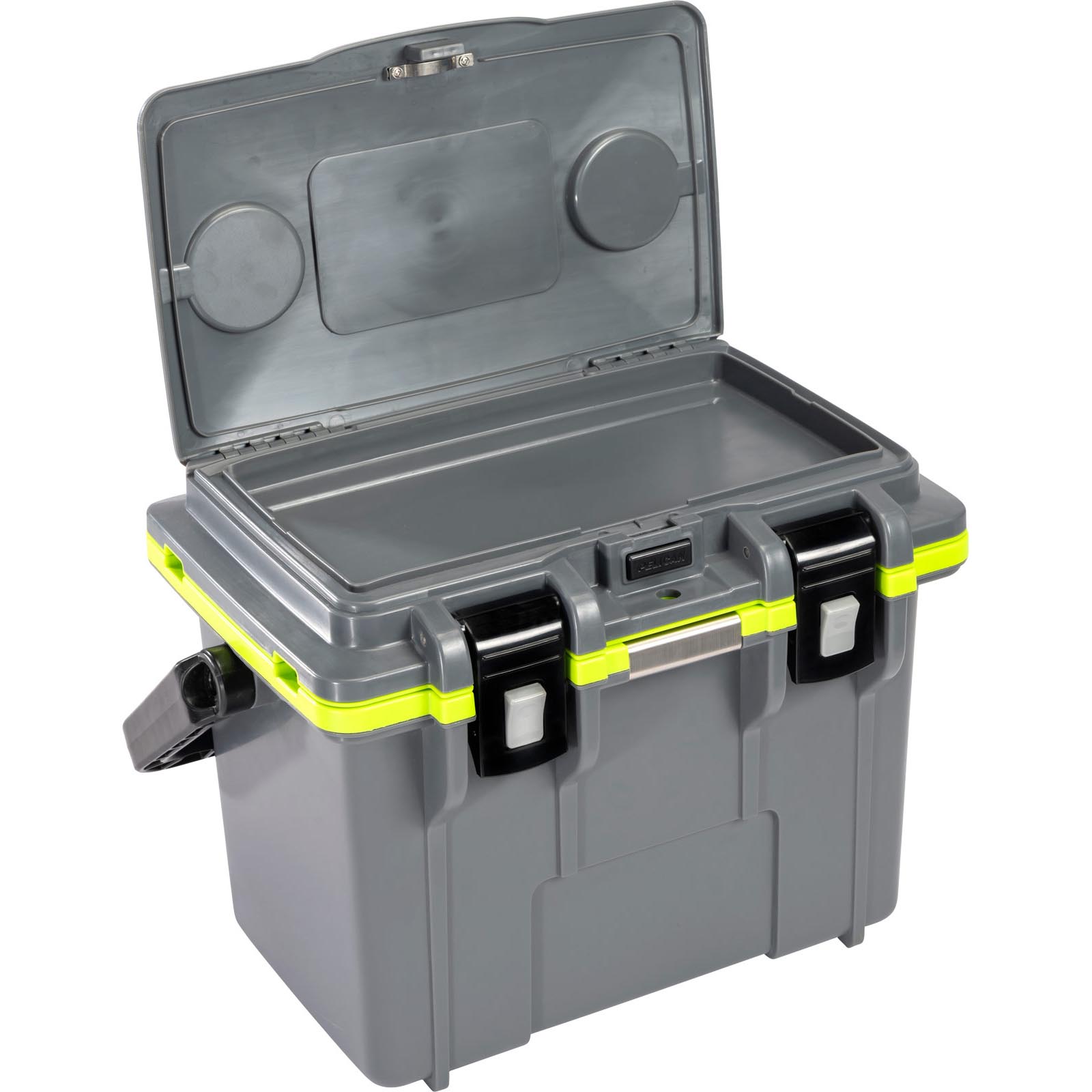 Pelican Elite 50 Quart Cooler (Dark Grey/Green)